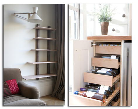 Bespoke Shelves and Drawers